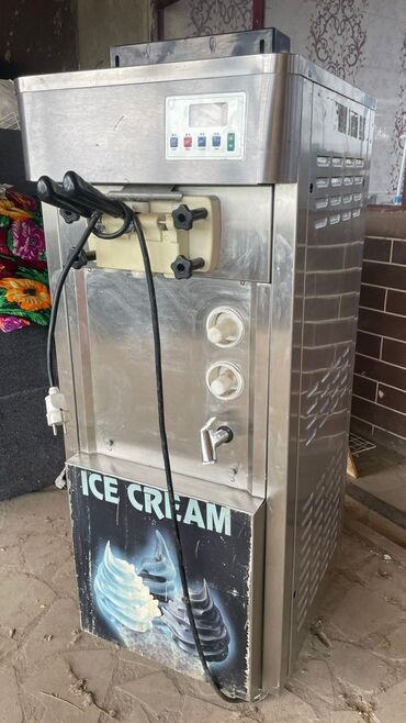 морозильные камеры для мороженного: Балмуздак өндүрүү үчүн станок, Колдонулган