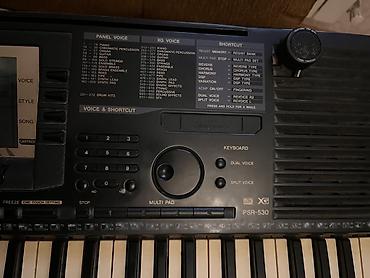 piano satisi: Yamaha PSR-530 aranjor klavye - 61 klaviş, toxunuşa həssas - Böyük — 2