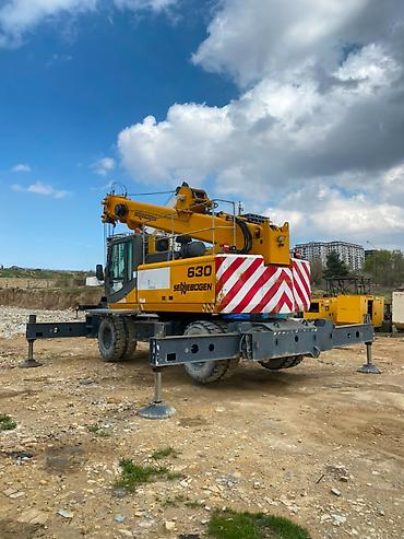 forklift operatoru: "Sennebogen 630" Təkərli Kran (Avtokran) İcarəsi AZ SAFE MMC — 4