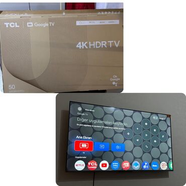 скупка нерабочих телевизоров бишкек: Televizor 770azn. TCL marka böyük ekran 1ilin tvsidi YouTube var.hec