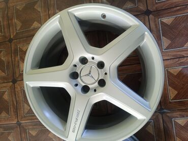 Диски: Литые Диски R 18 Mercedes-Benz, Комплект, отверстий - 5, Б/у — 3