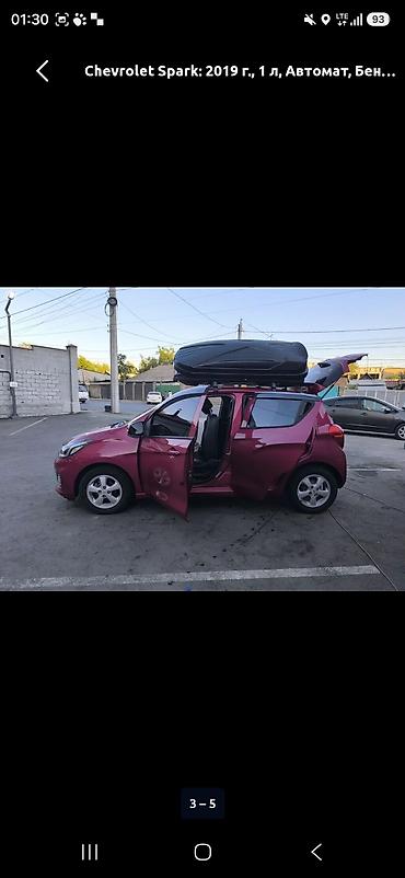 Pontiac: Chevrolet Spark: 2019 г., 1 л, Автомат, Бензин, Хэтчбэк — 2