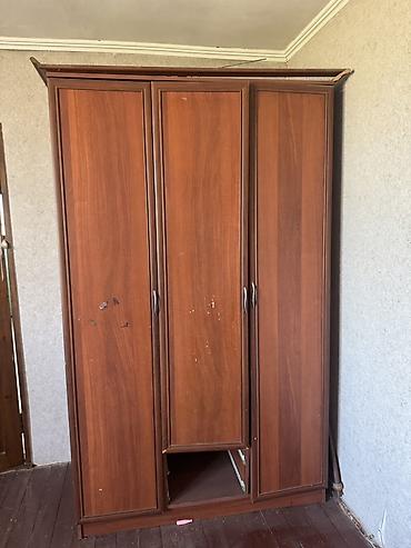 мебельь: Шифоньер, шкаф для одежды, Б/у, Прямой, ЛДСП — 1