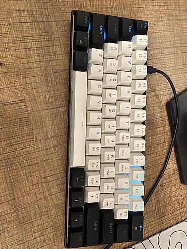 usb joystick pc: Mekanik klaviatura – 60%/65% ölçülü kompakt layout - İki rəngli — 2