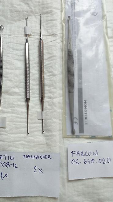 Ostali medicinski proizvodi: Oštra kašika Kireta Bone cureta Wiliger Martini, Barth, Kerpel — 27
