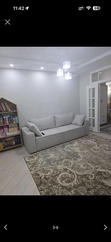 2 6: 2 комнаты, 60 м², Ала-Арча ТРЦ Элитка, 6 этаж, Евроремонт — 4