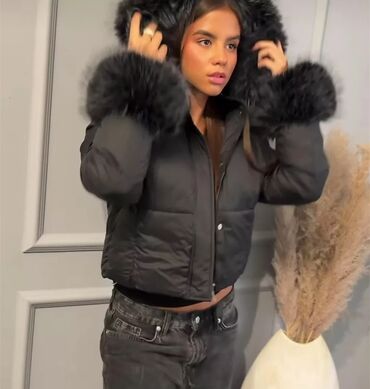 Zimske jakne: M, Jednobojni, Sa postavom, Krzno — 3