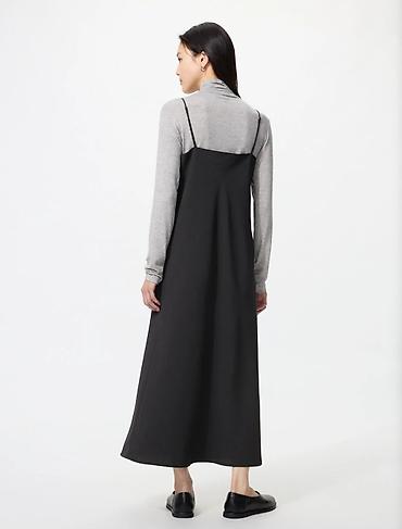 платье юникло: Новый Сарафан Uniqlo. Чёрный, Хаки, Коричневый, по одной шт.(Цена за — 3
