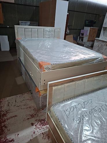 Кровати: Двуспальная кровать, Новый, С матрасом, длина - 200 см — 4