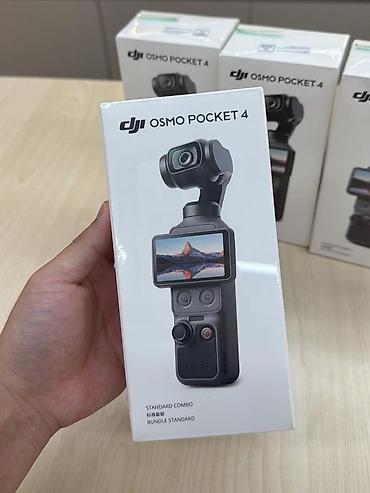 dji osmo mobile 8: DJI Osmo Pocket 4 – cib ölçülü 3 oxlu stabilizatorlu kamera -Bakıda — 4