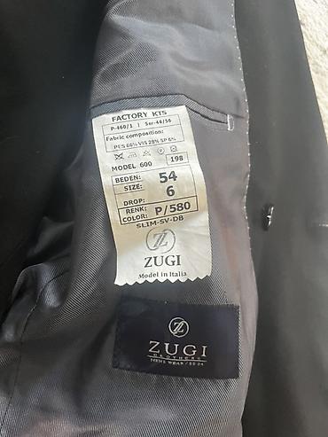 костюм цена: Мужской костюм, 2XL, Б/у, цвет - Черный, Бесплатная доставка, Самовывоз — 4