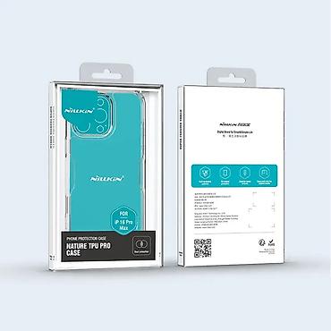 Maske i futrole za telefone: Futrola NILLKIN Nature Pro za iPhone 16 Pro Max (6.9) bela. Uz brzu — 11