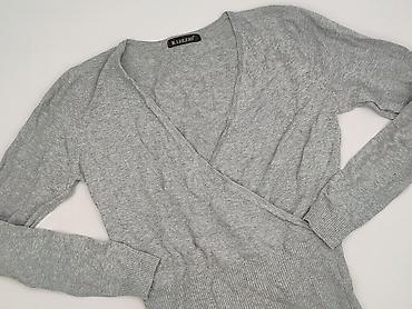 jasnoszary: Sweter damski, rozmiar S — 1