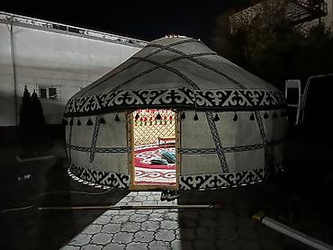 Аренда юрт: Аренда юрты, Каркас Деревянный, 85 баш, Стулья, Стол, С полом — 9