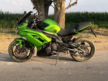 Мотоциклы: Спортбайк Kawasaki, 650 куб. см, Бензин, Взрослый, Б/у — 2