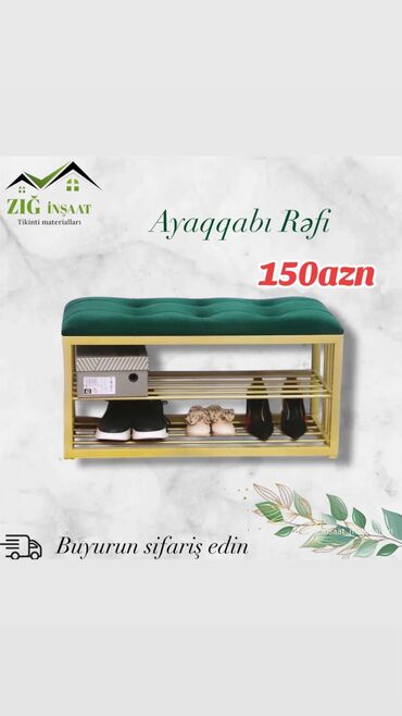 Rəflər: Yeni, Ayaqqabı rəfi, Azərbaycan