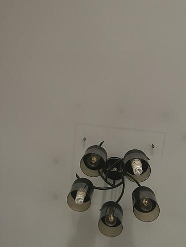 İşıqlandırma: Çılçıraq, 5 lampa, Metal — 3