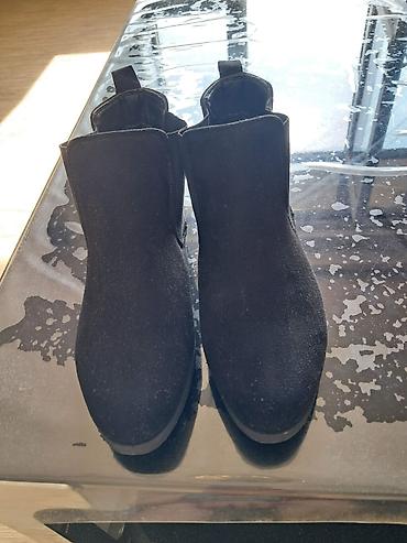 Botinkalar: Qara süet Chelsea tipli kişi ayaqqabısı - Model: Chelsea boots - — 6