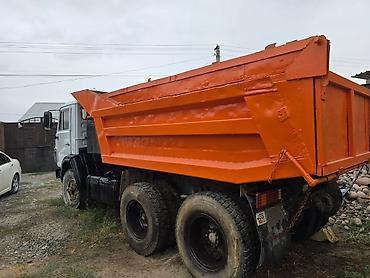 Другой строительный транспорт: Самосвал КАМАЗ 6x4 - Кузов самосвальный, оранжевый, поднимается — 8