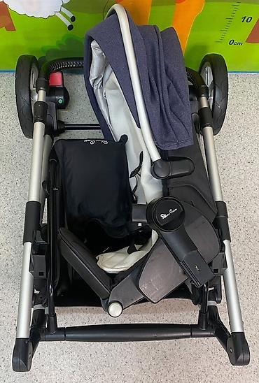 Коляски: Прогулочная коляска Silver Cross в отличном состоянии. Полный — 5