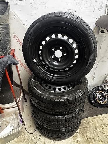 tir: Колеса в сборе 205 / 55 / R 16, Зима, Новый, 1 шт, Легковые, Железные, отверстий - 5 — 6