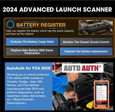 Alati za automobile: NOVO - LAUNCH X431 Elite Full OBD2 za CHRYSLER, Dodge, Jeep LAUNCH — 9