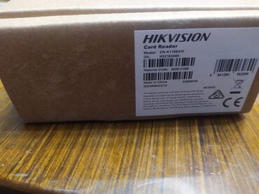bakcell data kart 12 azn: CARD READER DS-K1108AM HIKVISION Питание:	2 Вт Процессор