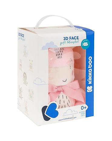 karneri: KikkaBoo Baby ćebence sa 3D vezom 75x100 – Hippo Dreams (šifra: KKB5) — 1