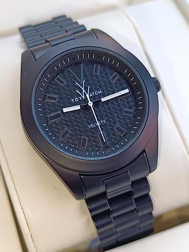 toywatch velvety: ToyWatch “Velvety” qol saatı - Rəng: mat qara (gövdə və metal qolbaq) — 8