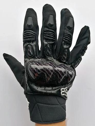 Oprema za bicikliste: Motociklističke zaštitne rukavice – crne, duge - Ojačani štitnici na — 8