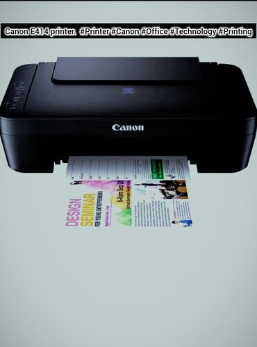 canon 85mm: "Canon E414 Printer – Yeni, Bağlı Qutuda! Funksiyalar: Çap, skan