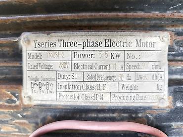 ucuz su cənləri: Sənaye tipli hava kompressoru – HILDA markalı, mobil şassili 5.5 KV — 3