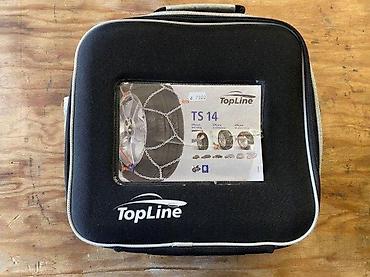 Auto oprema: Lanci za sneg TopLine TS14 - Set lanaca za točkove sa dijagonalnom — 4