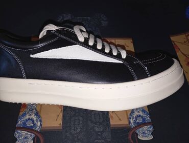 лоро пьяна: RICK OWENS RICK OWENS FW25 CONCORDIANS VINTAGE SNEAKS IN BLACK