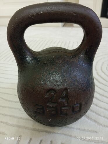 гиря 16 кг купить бишкек: Гиря 24кг. 4000 сом
