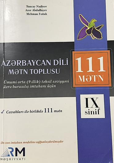 Спорт и хобби: Məhsul: “Azərbaycan dili mətn toplusu – 111 mətn” (IX sinif) Salam — 1