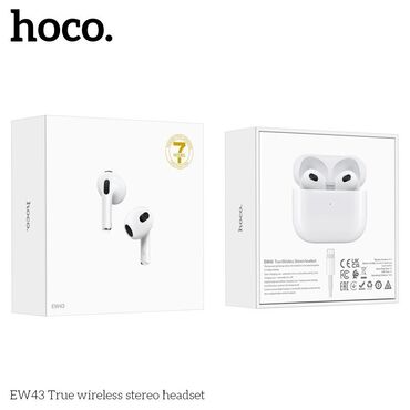 белые наушники цена: Наушники HOCO EW43 | Гарантия + Доставка • Оригинальная продукция