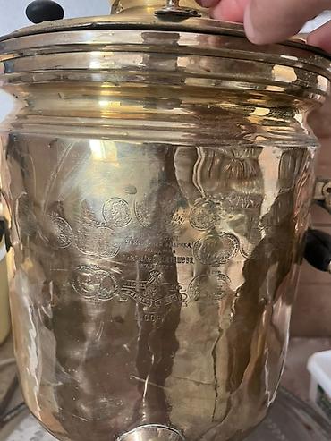 samovar 10 litre: Salam Batasev samovar 10 litr gozel ideal veziyetde sohbet elemeye — 3