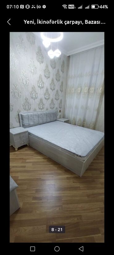 Çarpayılar: İkinəfərlik çarpayı, Bazalı, Matras ilə, Siyirməsiz -da lalafo.az — 11 Çarpayılar: İkinəfərlik çarpayı, Bazalı, Matras ilə, Siyirməsiz — 11