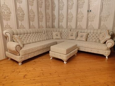 Divan və kreslo dəstləri: Yeni, Künc divan, Pufik, Bazasız, Açılmayan — 2