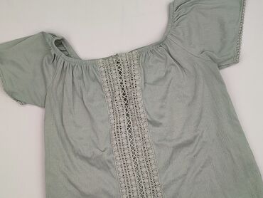 zielone bluzki z bufiastymi rękawami: H&M Divided, Жіноча блуза, розмір S