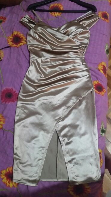 negliže haljine: One size, color - Beige, Evening, Other sleeves