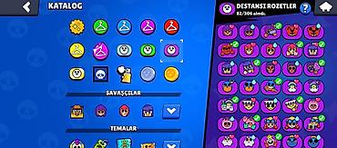 Digər: Brawl Stars oyun hesabı - Kupa: 52,118 - Savaşçılar: 100/101 - — 11