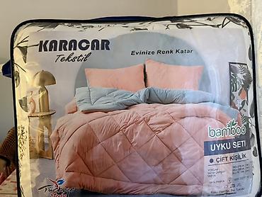 yorğa: KARACAR Tekstil – Bamboo Uyku Seti (Çift kişilik) Məzmun: - Yorgan — 1