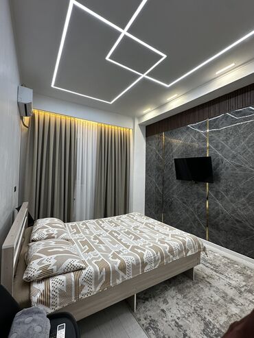 Посуточная аренда квартир: 1 комната, Душевая кабина, Постельное белье, Кондиционер — 9