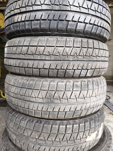 диск 16 размер: Шины 195 / 65 / R 15, Зима, Б/у, Комплект, Легковые, Япония, Bridgestone