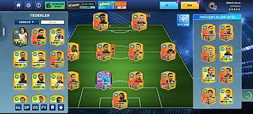 messi topu: Top Eleven/menecer oyunu üçün yüksək reytinqli hesab/squad - Oyun — 2