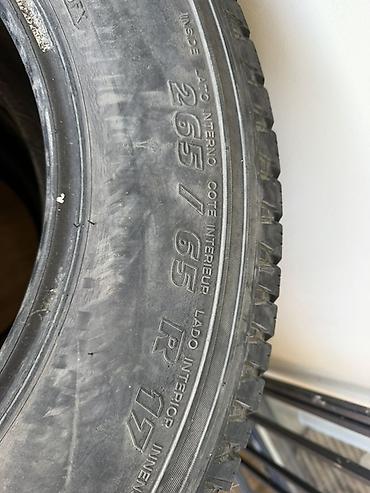 11 r20: Комплект шин Dunlop P265/65R17 110S - Тип: всесезонные/AT (протектор — 2