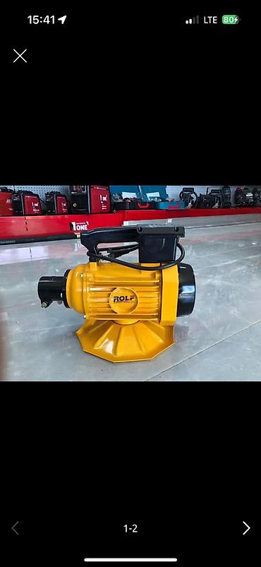 Глубинный вибратор для бетона ROLF TOP-2250Z - Тип: электрический