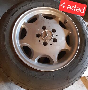 mercedes ehtiyat hissələri bakı: İşlənmiş Disk təkər Mercedes-Benz 205 / 65 / R 15, 5 Boltlu